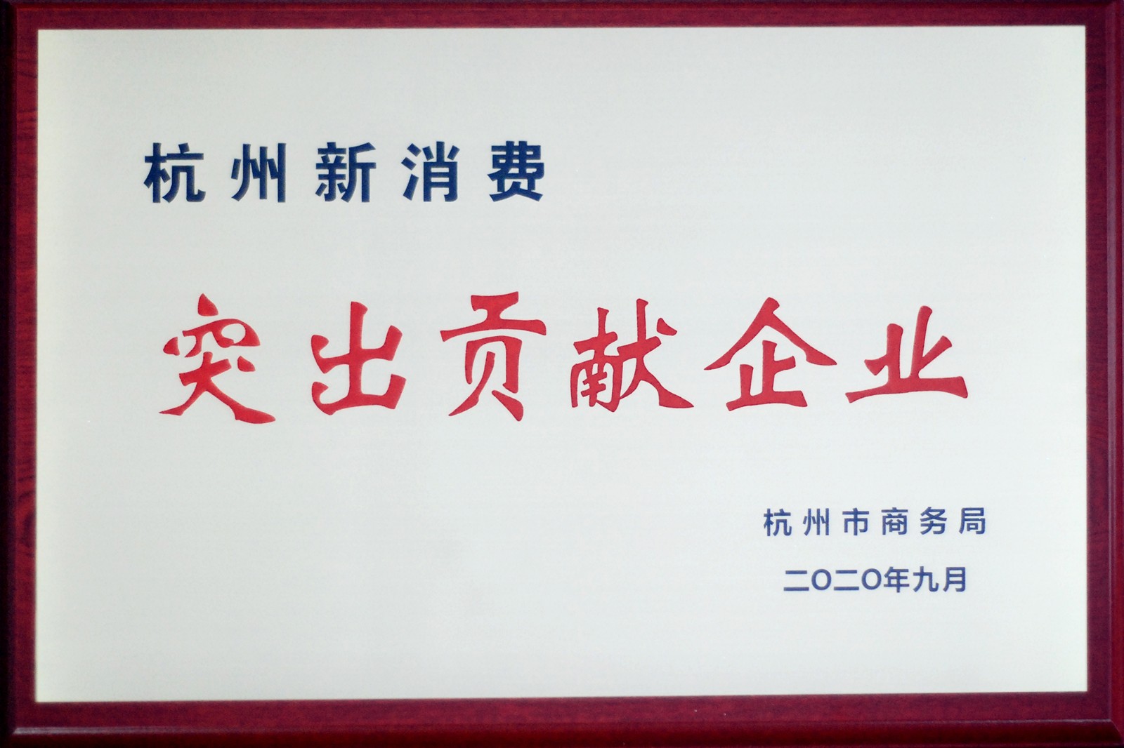 杭州市新消費(fèi)突出貢獻(xiàn)企業(yè).JPG